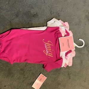Juicy Couture bodysuits 4 pack